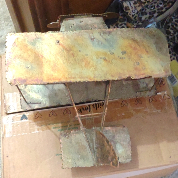 Vintage brass airplane musical - Picture 5 of 10